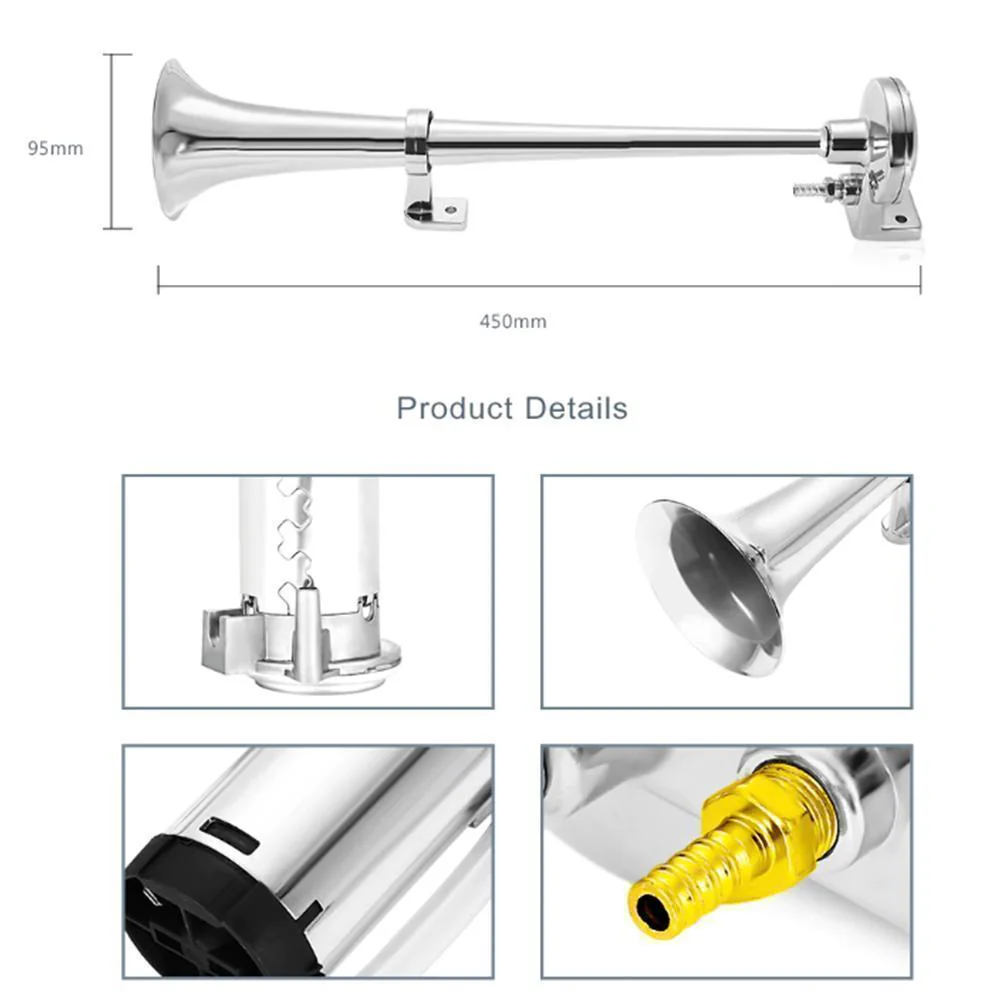 120DB Single Car Air Horn Compressor - Image 7