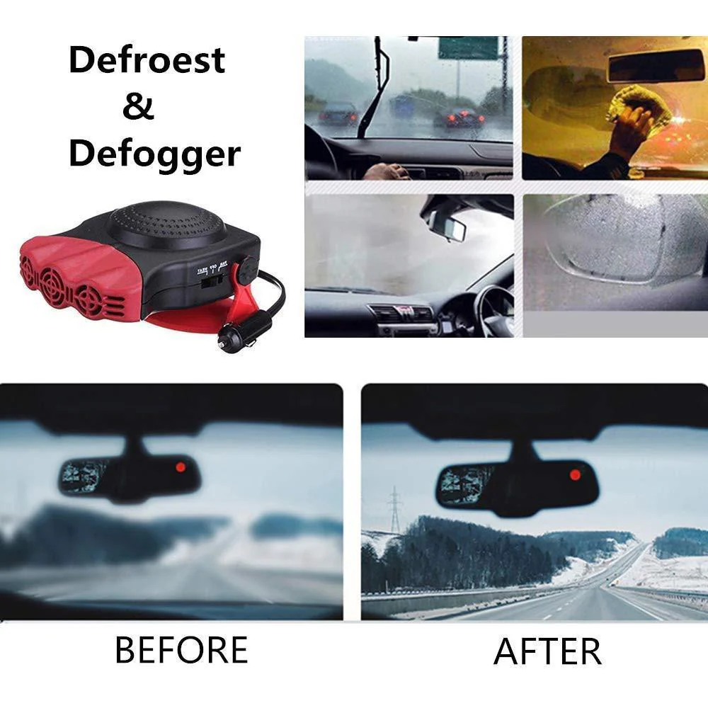 150W Portable Car Heater Defrosts Defogger - Image 12