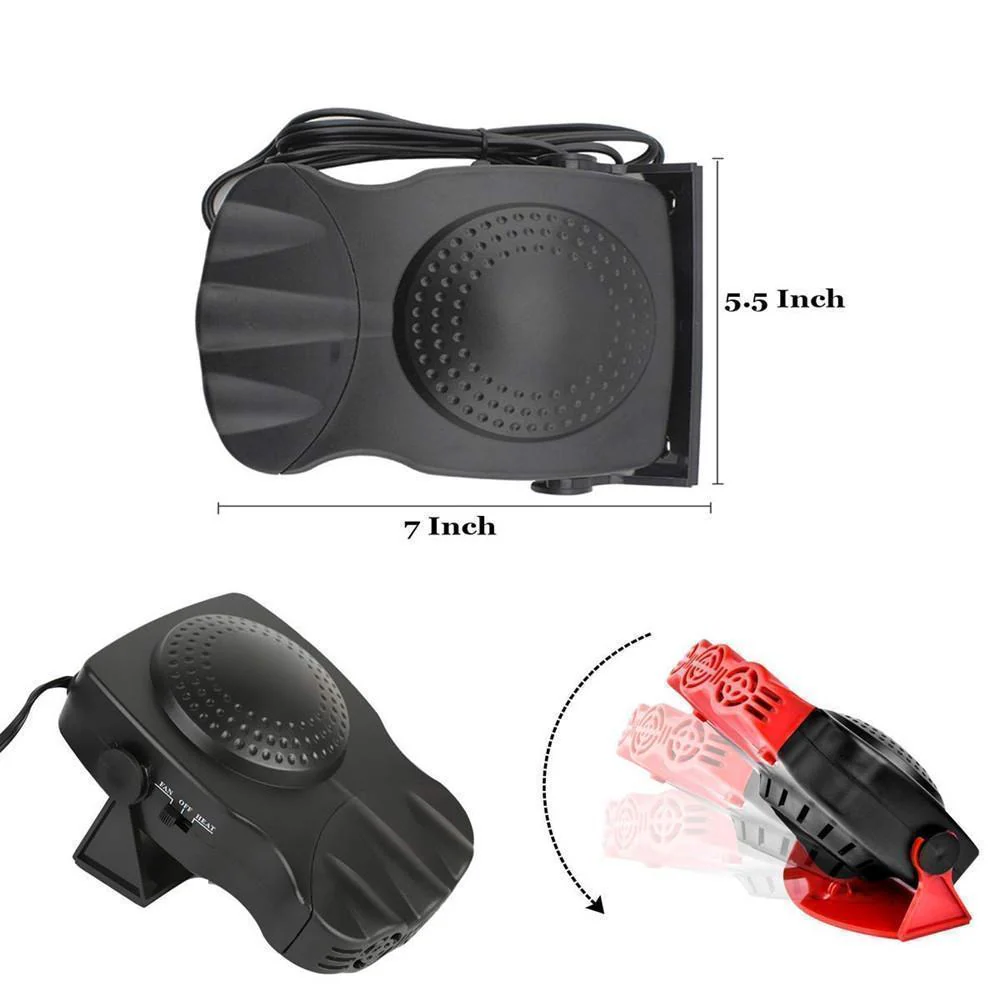 150W Portable Car Heater Defrosts Defogger - Image 8