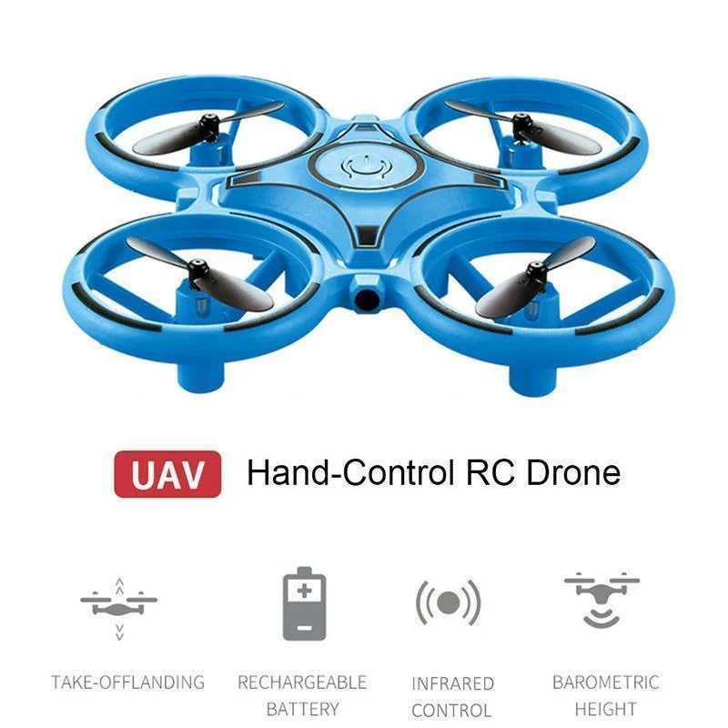 2.4G Gravity Sensor RC Nano Quadcopter - Image 8