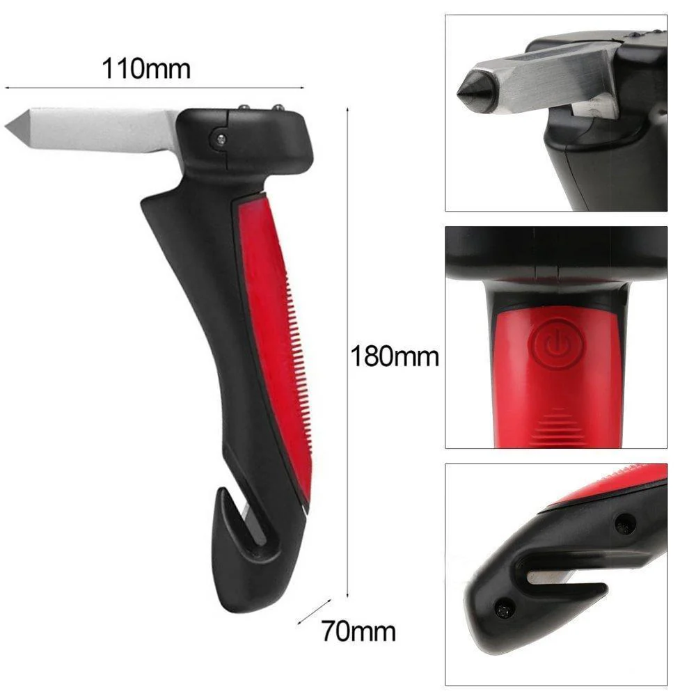 2 in 1 Car Escape Hammer & Door Handle - Image 8