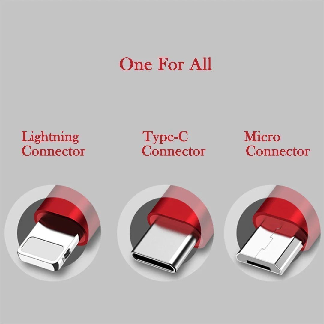 3-1 Retractable charging cable for IOS, Micro and Type-c - Image 12