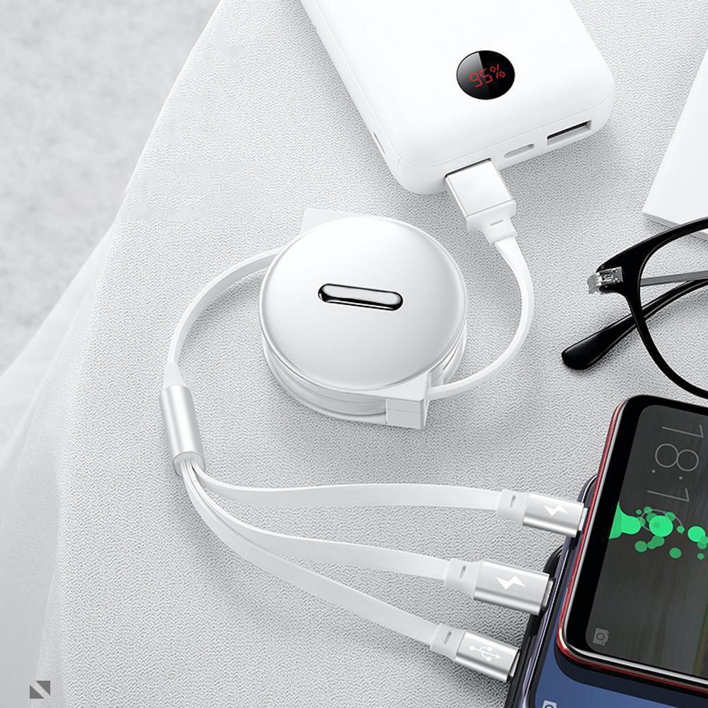 3-1 Retractable charging cable for IOS, Micro and Type-c - Image 7