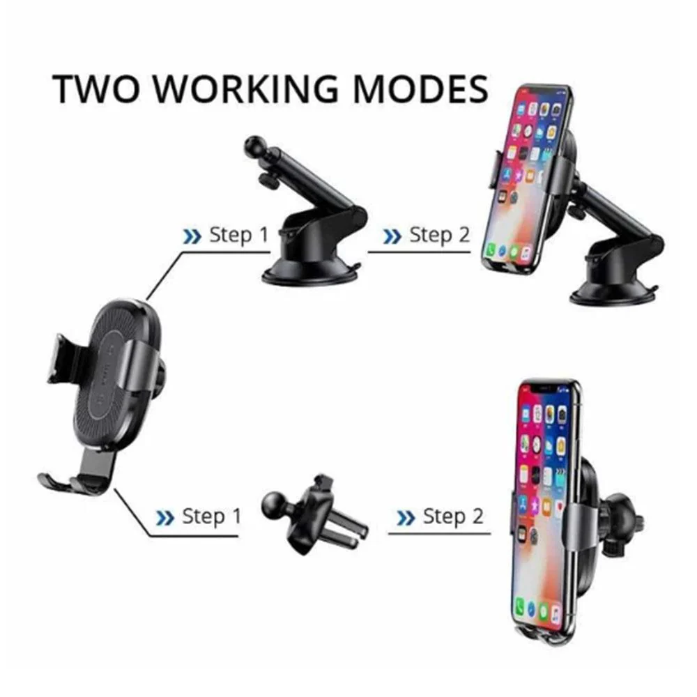 3 in 1 Wireless Charger & Car Phone Holder - Image 7