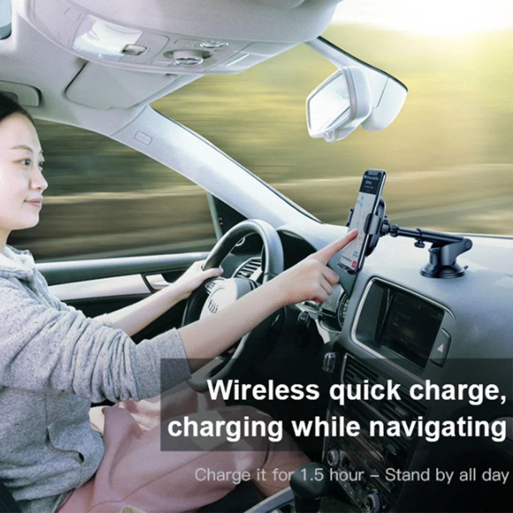 3 in 1 Wireless Charger & Car Phone Holder - Image 9