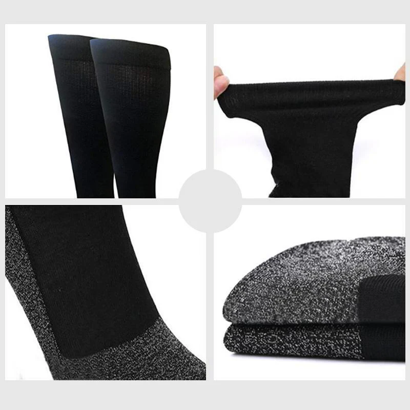 35˚ Below Ultimate Comfort Stockings, 2 Pairs in Black - Image 3