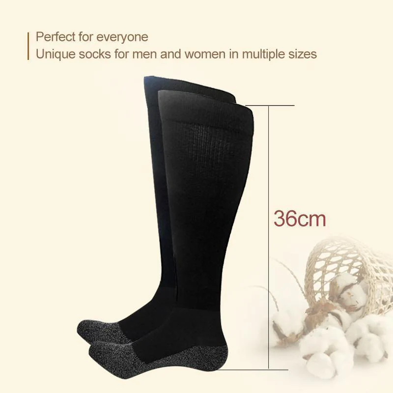 35˚ Below Ultimate Comfort Stockings, 2 Pairs in Black - Image 8