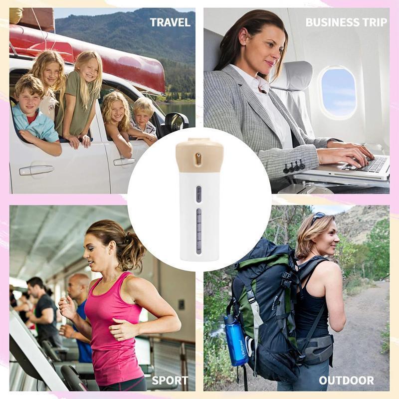 4-in-1 Lotion Shampoo Gel Travel Dispenser - Image 6