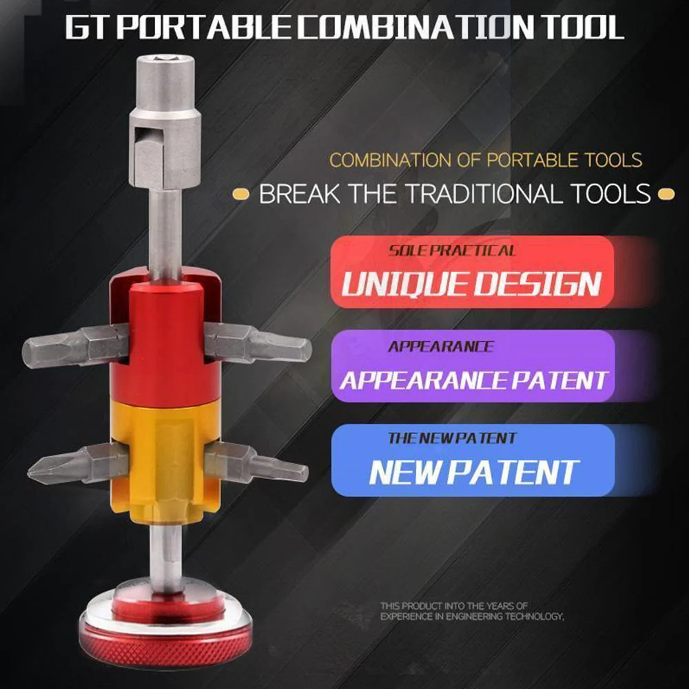 6-In-1 Multifunctional Bicycle Repair Tool - Image 5