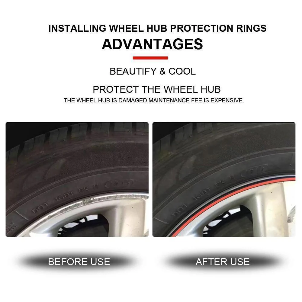 Automobile Wheel Hub Stripe Protector - Image 6