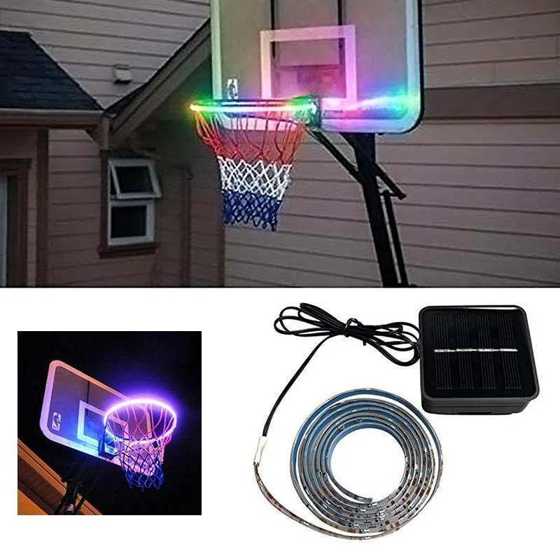 Basketball Hoop -Activated LED Strip Light-6 Flash Modes - Image 3