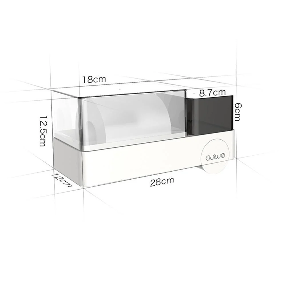 Bathroom Waterproof Three-In-One Storage Box - Image 6
