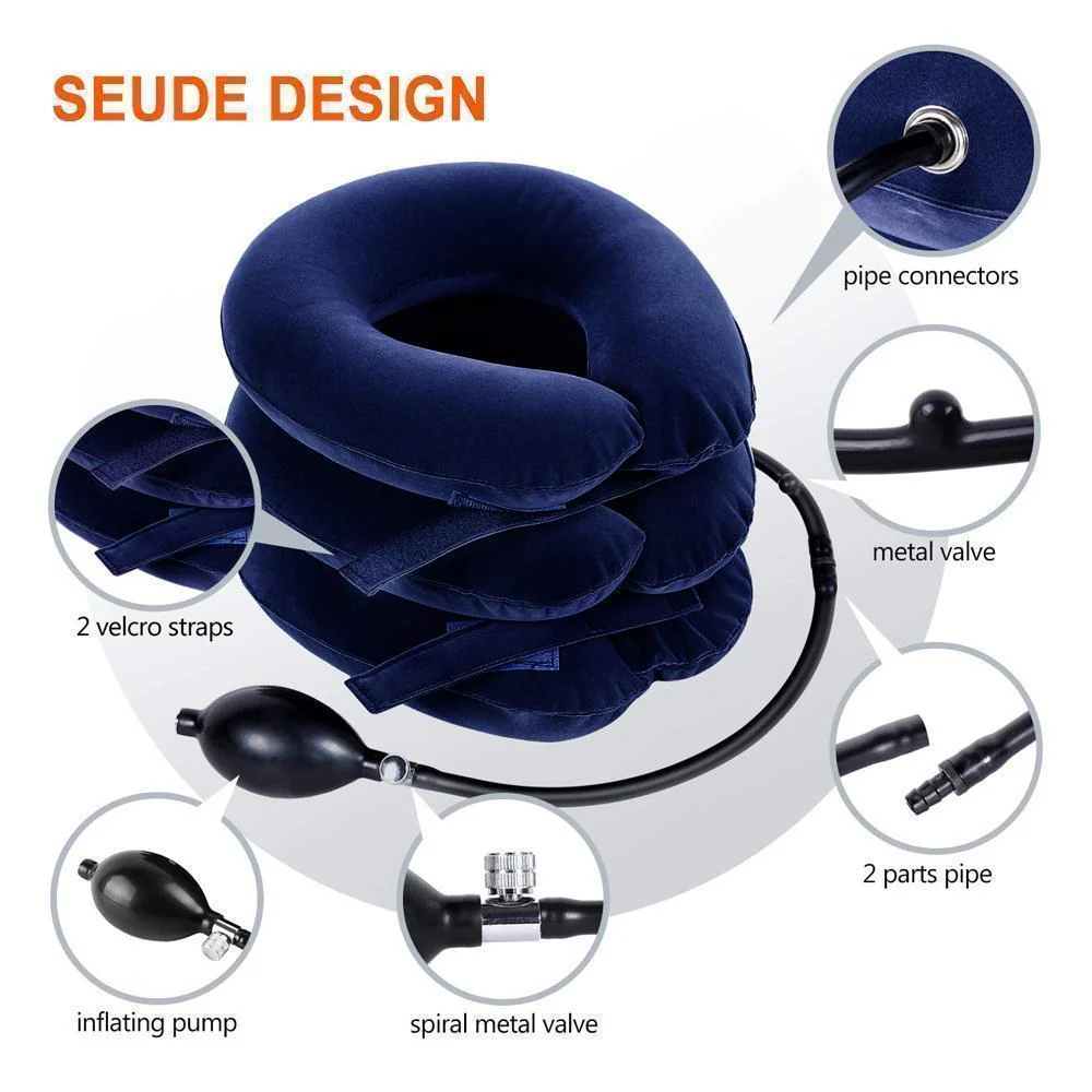 Cervical Traction Device, Inflatable Neck Support - Image 3