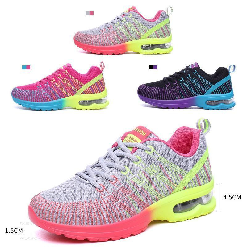 ChainSee Women Fashion Multicolor Breathable Comfortable Athletic Sport Shoes Sneakers Running Shoes - Image 5