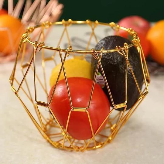 Collapsible Stainless Steel Wire Basket - Image 6