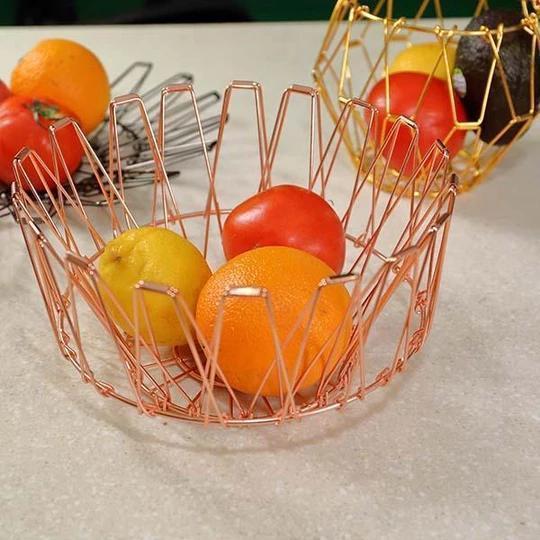 Collapsible Stainless Steel Wire Basket - Image 7