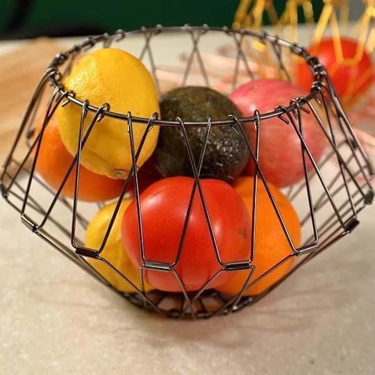 Collapsible Stainless Steel Wire Basket - Image 8