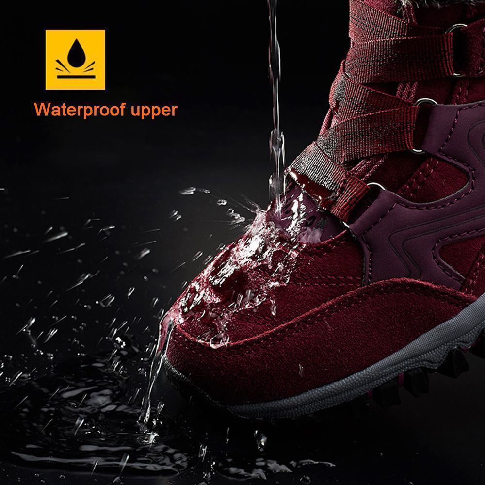 Couple Winter Warm Fur Lining Snow Shoes - Image 5