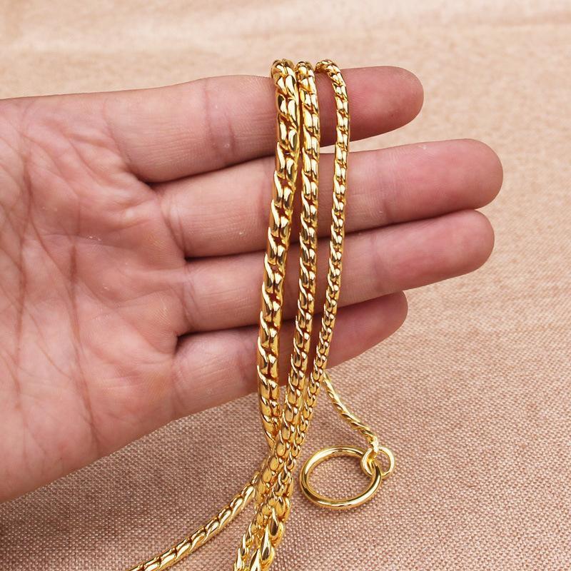 Dog Training Collars Snake P Choke Metal Slip Chain - Image 10
