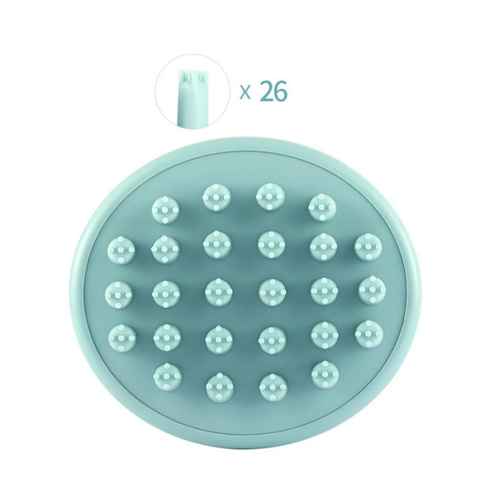  Manual Scalp Stress Relax Hair Shampoo Brush Head Massager - Image 11