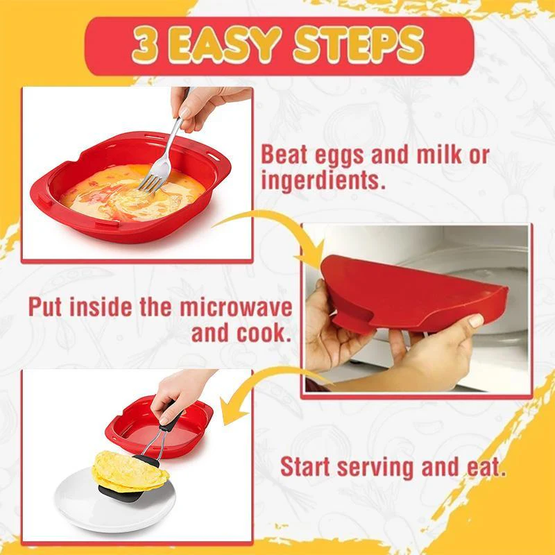 Microwave Silicone Omelet Maker - Image 5