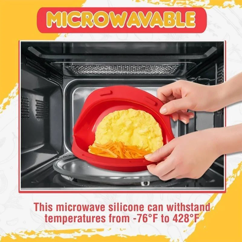 Microwave Silicone Omelet Maker - Image 6