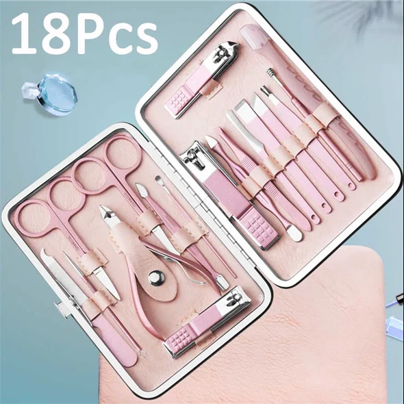 Stainless Steel Nail Care kit -18 Pieces - Image 5