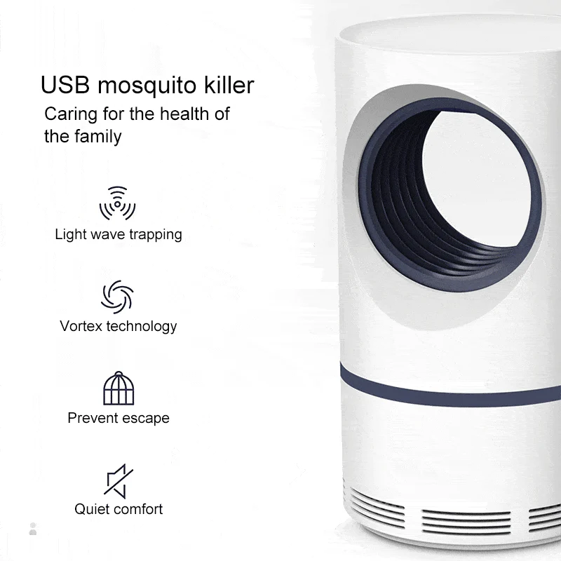USB Photocatalytic Mosquito Killer Light - Image 3