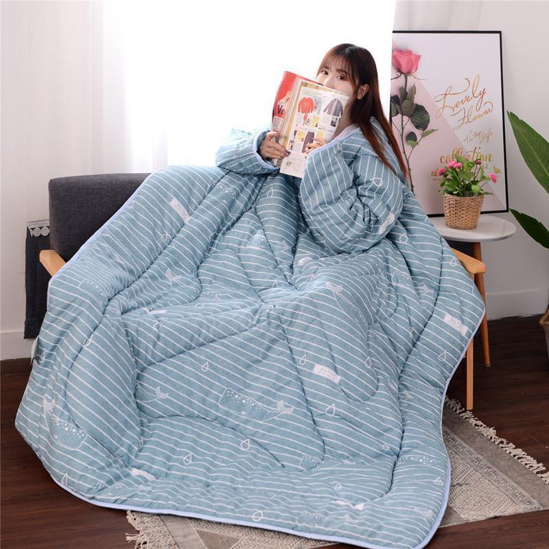 Winter Lazy Multifunctional Duvet with Sleeves - Image 8